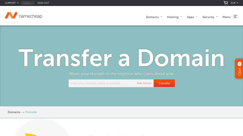Exhaustive guide about Godaddy to Namecheap domain transfer